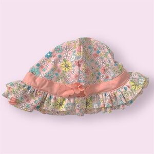 Floral Baby Sun Hat